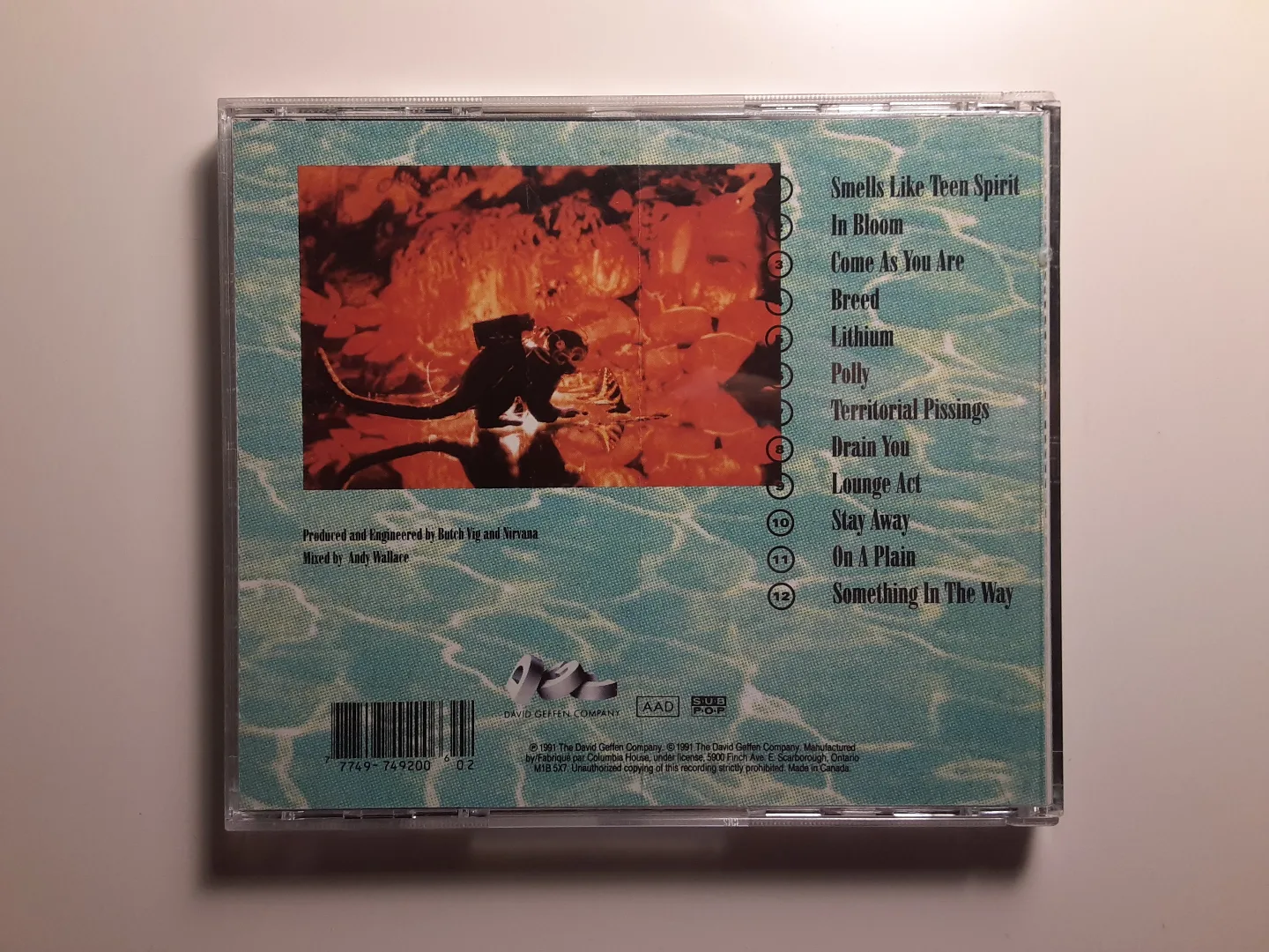 Nirvana - Nevermind | CD image indicator(3)