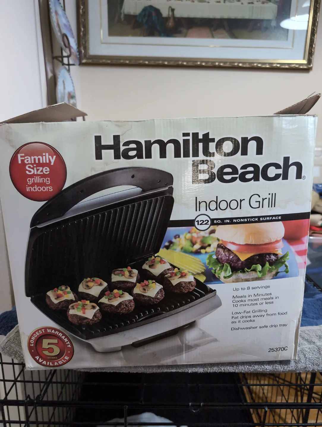 Hamilton Beach Family Size Indoor Grill image indicator(5)