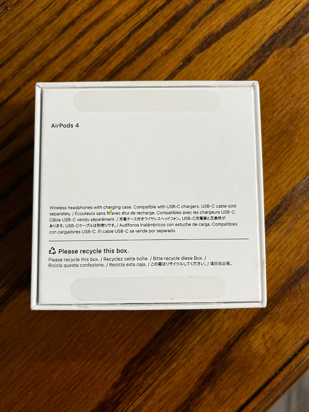 Apple AirPod 4th Gen+ box, lightly used, good condition image indicator(6)