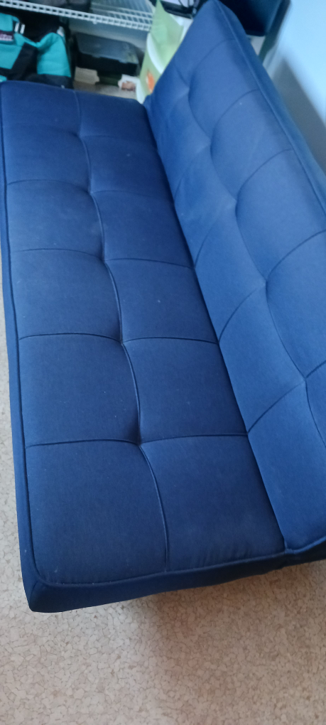 Navy Blue Futon Sofa Bed