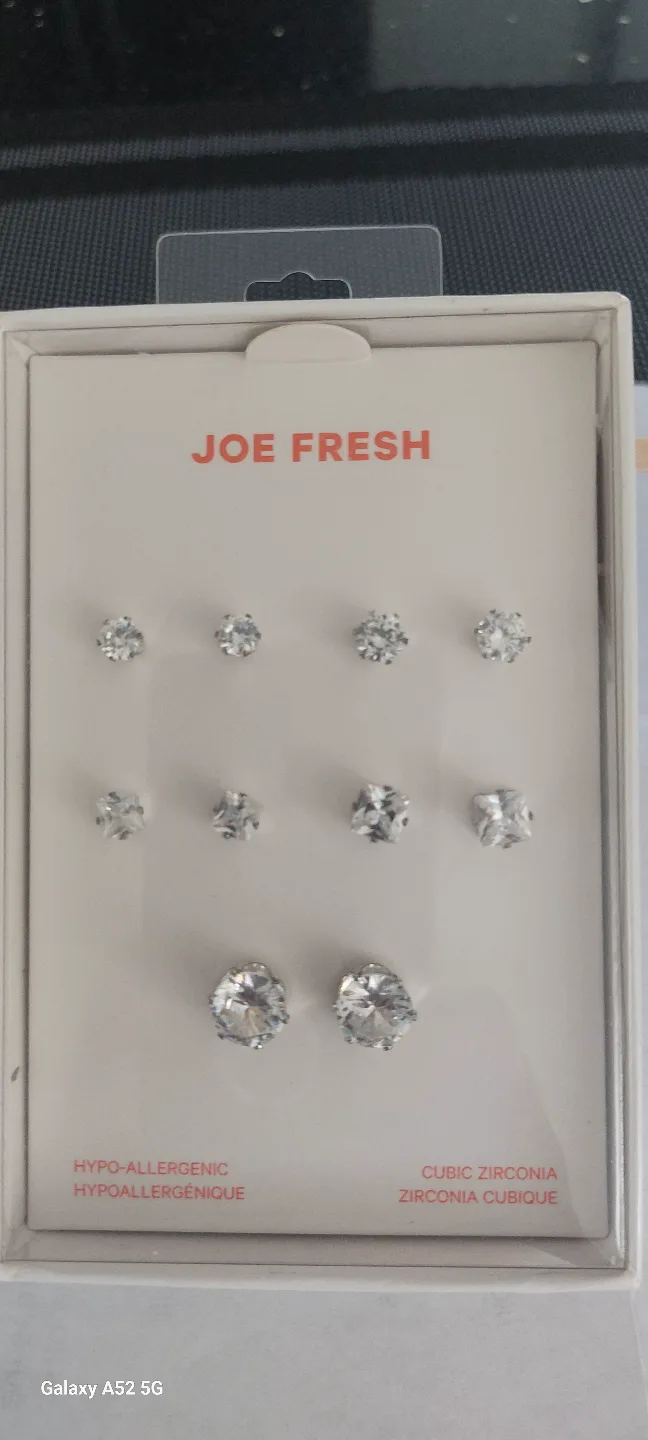 Joe Fresh Cubic Zirconia Earring Set thumbnail
