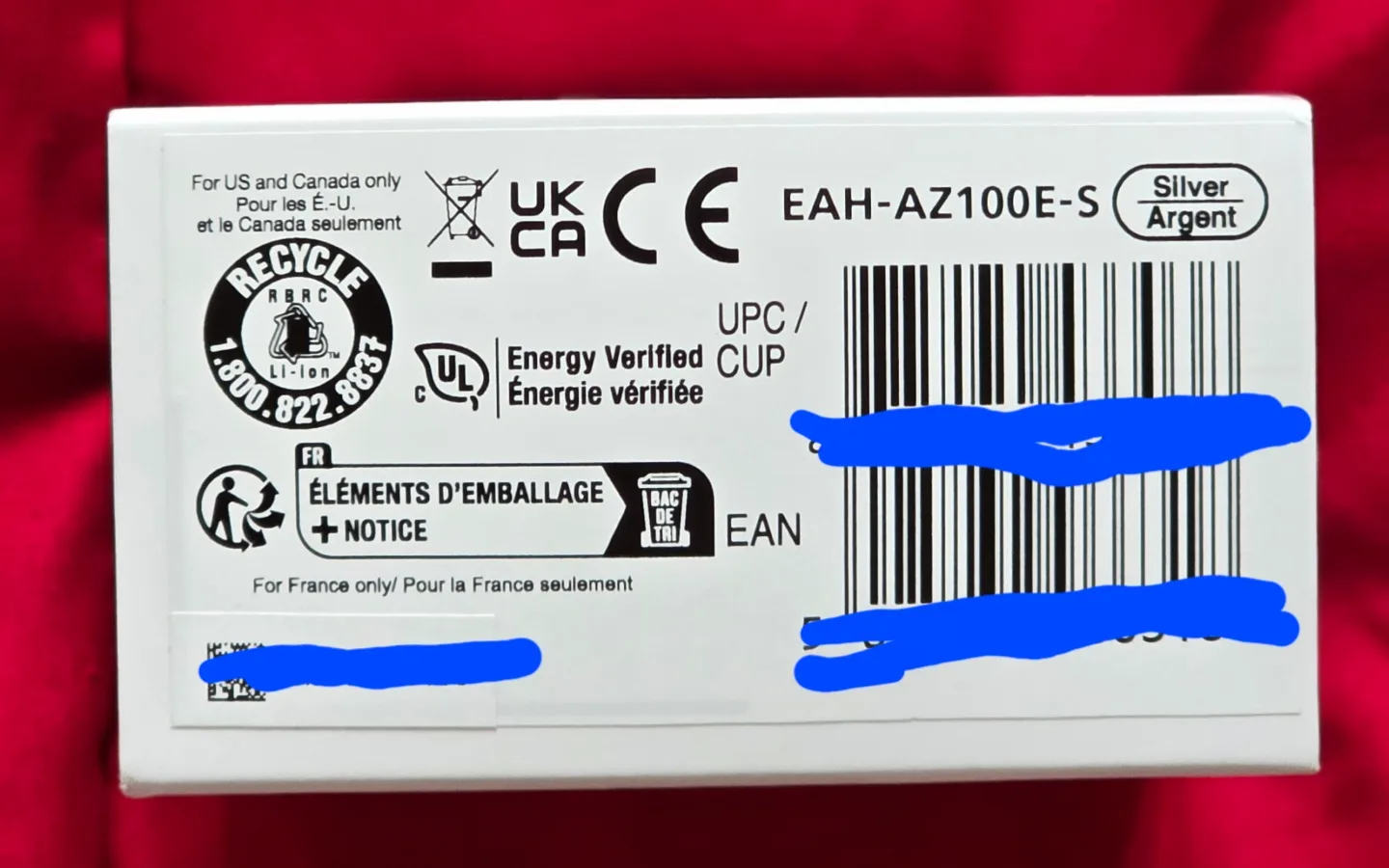 BNIB SEALED TECHNICS AZ100 WIRELESS EARBUDS, RECEIPT+ WARRANTY image indicator(3)