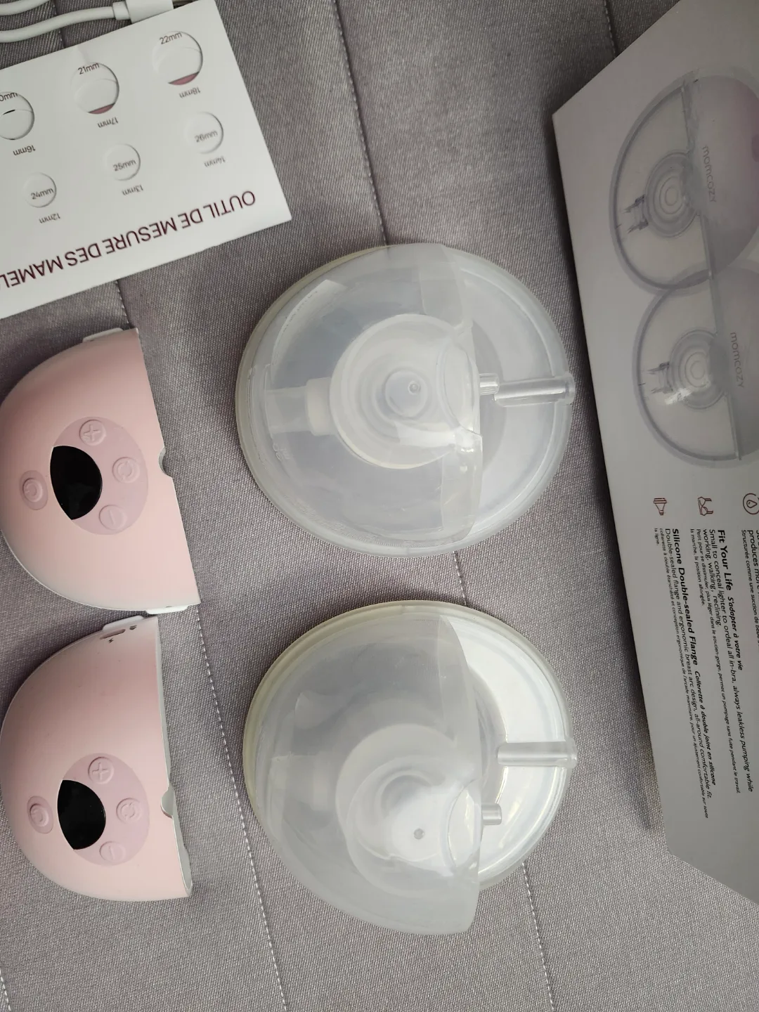 Momcozy M5-V Hands-free Double Breast Pump image indicator(2)