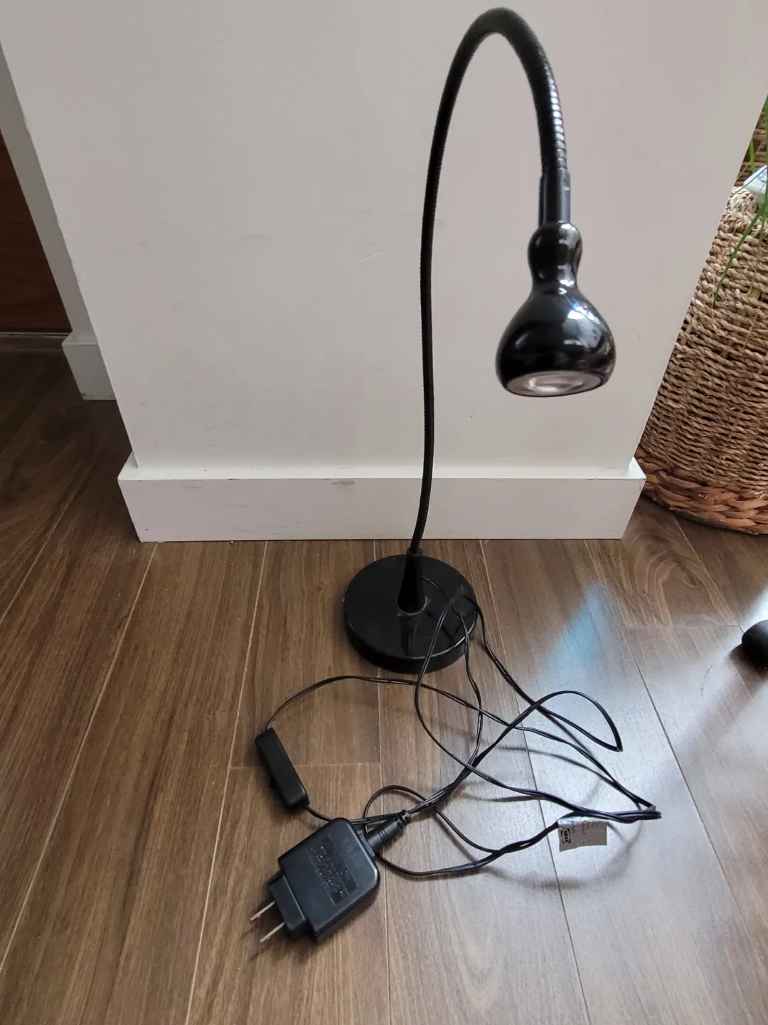 Black Flexible Gooseneck Desk Lamp thumbnail