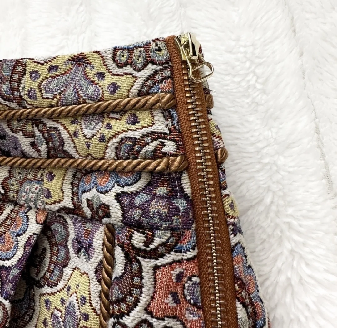 For Love & Lemons Embroidered Mini Skirt image indicator(6)