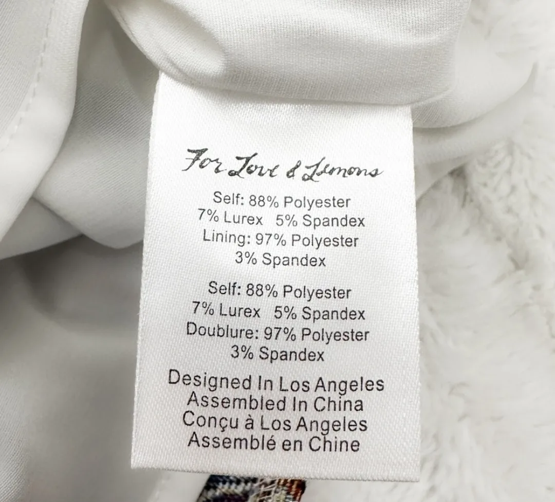 For Love & Lemons Embroidered Mini Skirt image indicator(7)