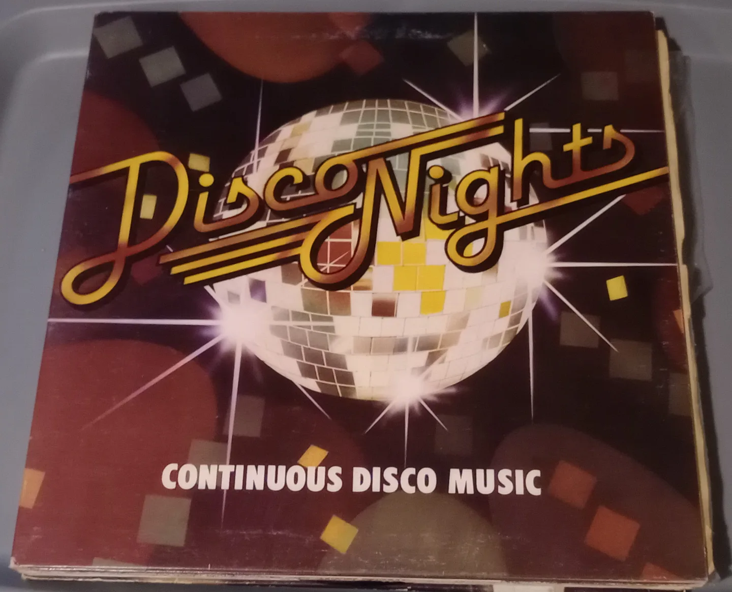 Disco Nights Continuous Disco Music Vinyl Record Album thumbnail