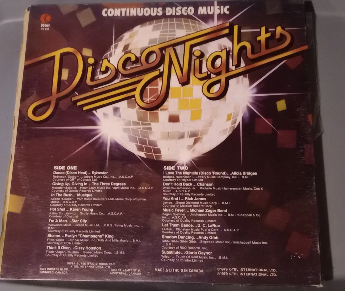 Disco Nights Continuous Disco Music Vinyl Record Album image indicator(2)