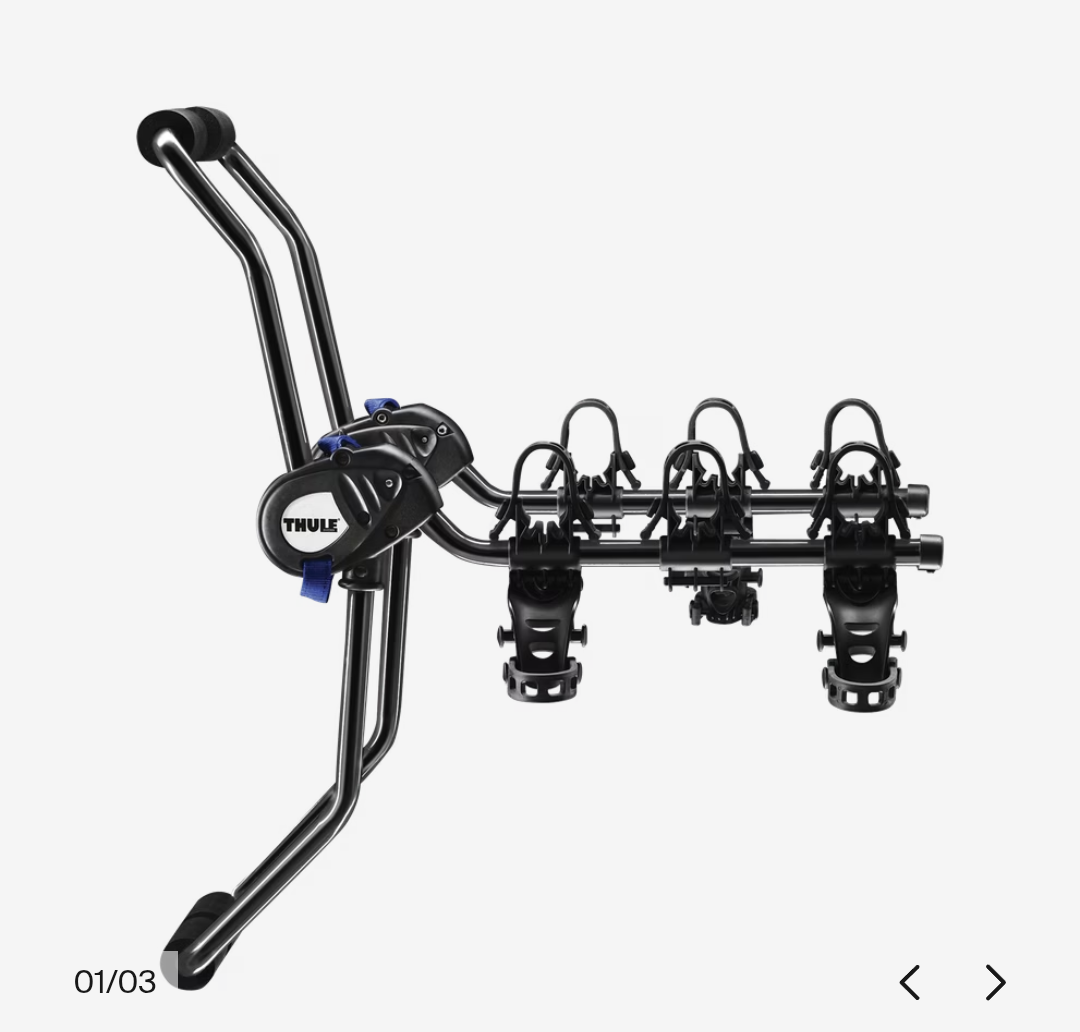 Thule Trunk-Mounted 3-Bike Rack