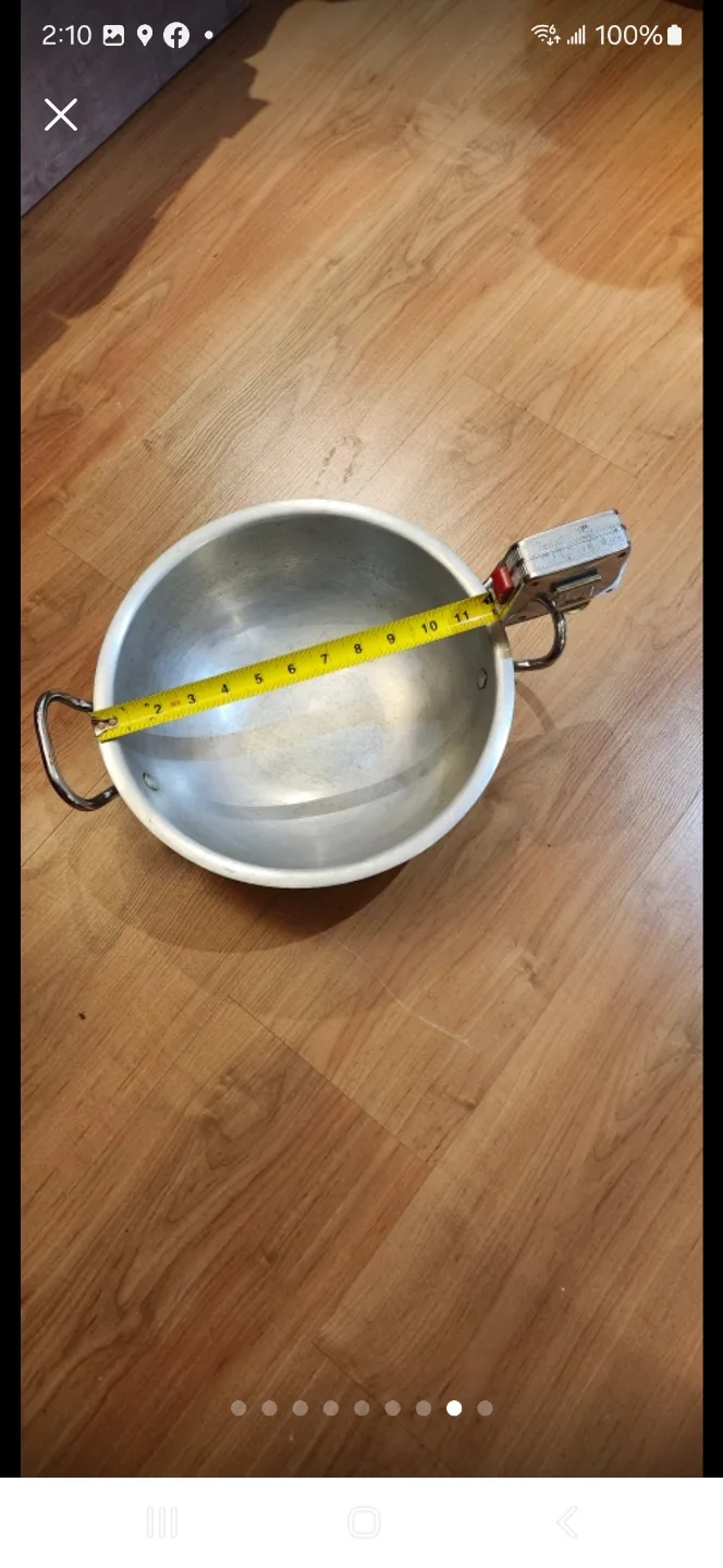 KLASSIC Aluminium Cooking Pot with Lid. price not negotiable image indicator(7)