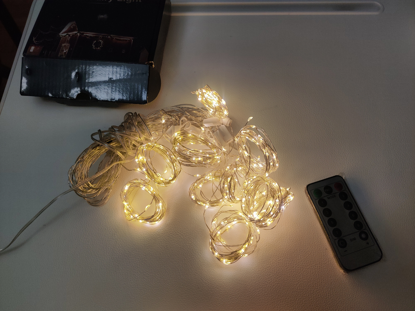 8 modes LED Fairy Lights with Remote - USB #ThriftyPicks 🏒