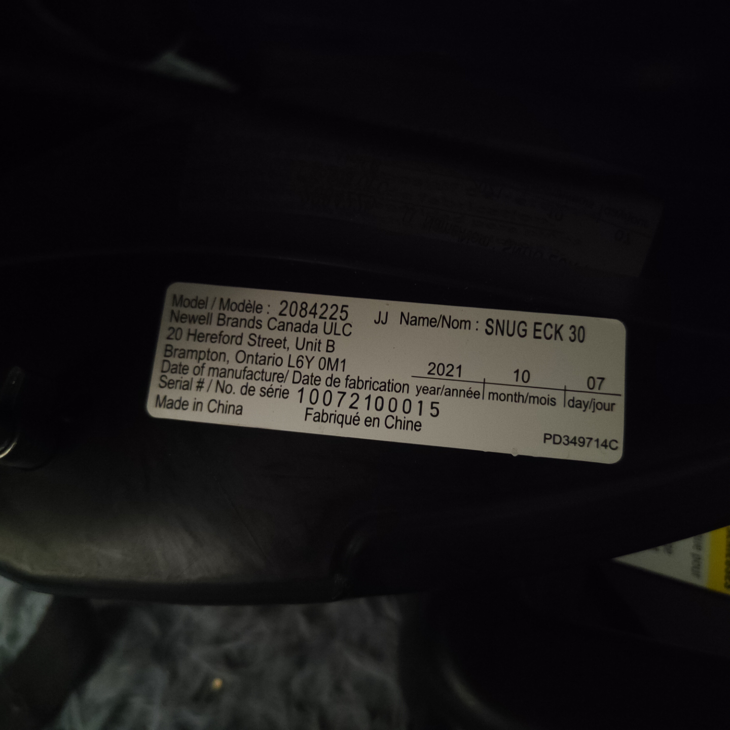 Graco Car Seat - photo 5