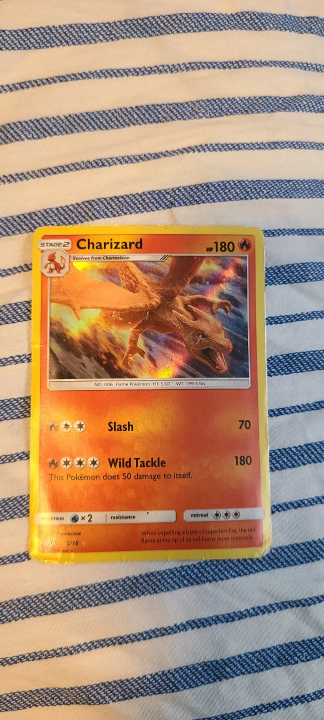Pokemon Charizard Card - 57/68 thumbnail