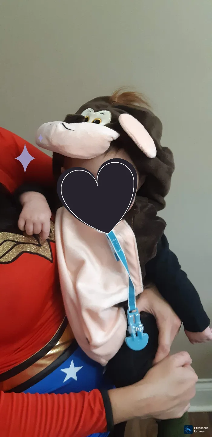 Adorable Monkey Costume for Baby thumbnail
