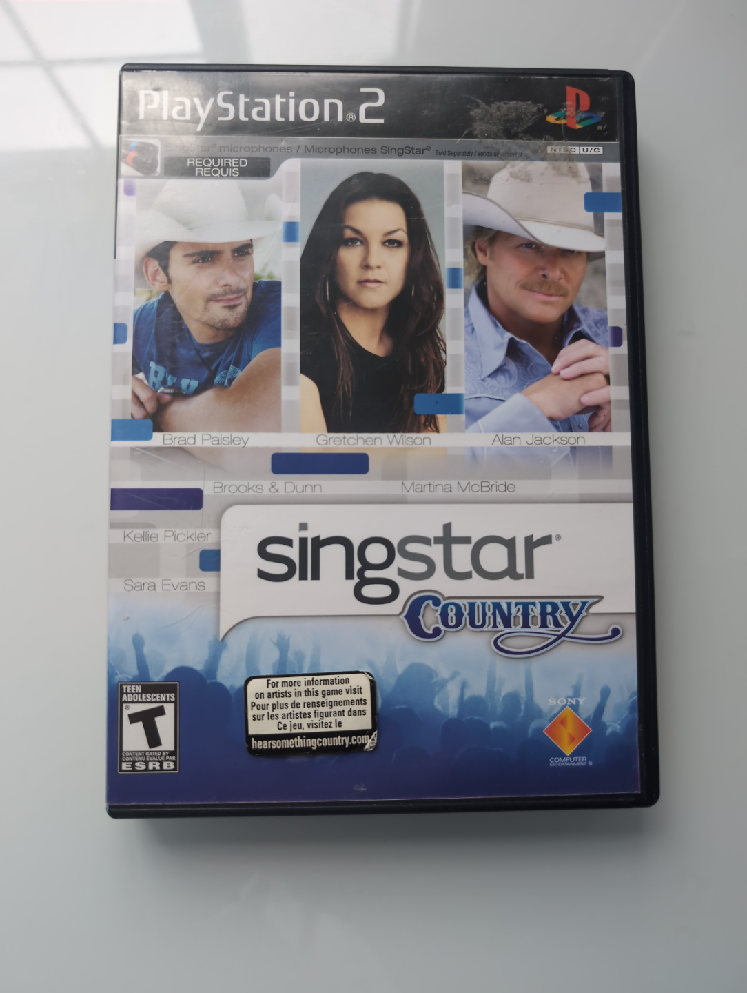 PS2 Singstar Country