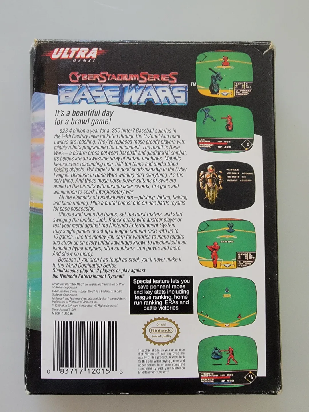 NES Base Wars - CyberStadium Series - Complete in Box image indicator(3)
