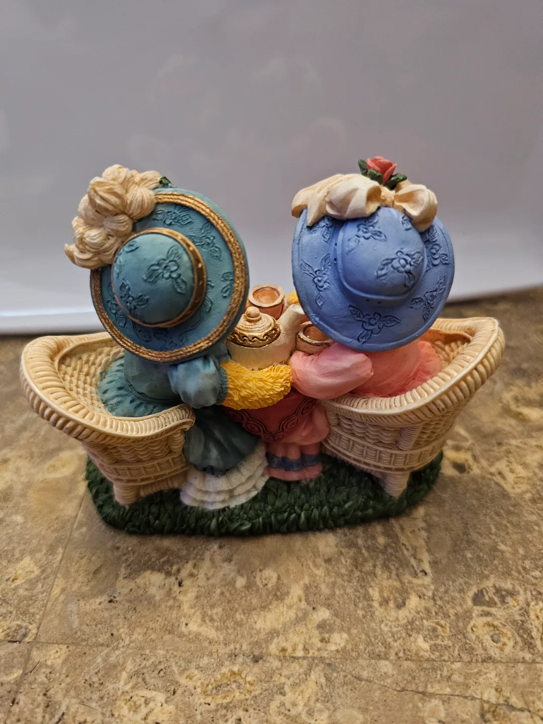 Lovable Teddies Auntie Rita & Cousin Betty Tea for Two image indicator(3)