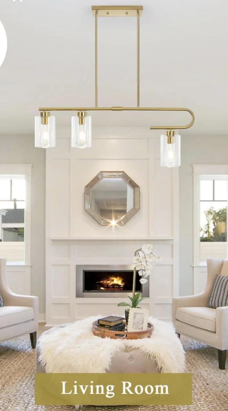 Kitchen Light Fixture light 3-Light Modern Chandelier Light image indicator(5)