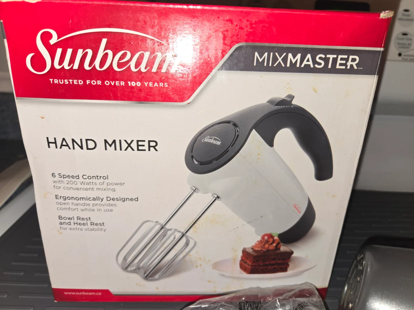Sunbeam Mixmaster Hand Mixer image indicator(2)