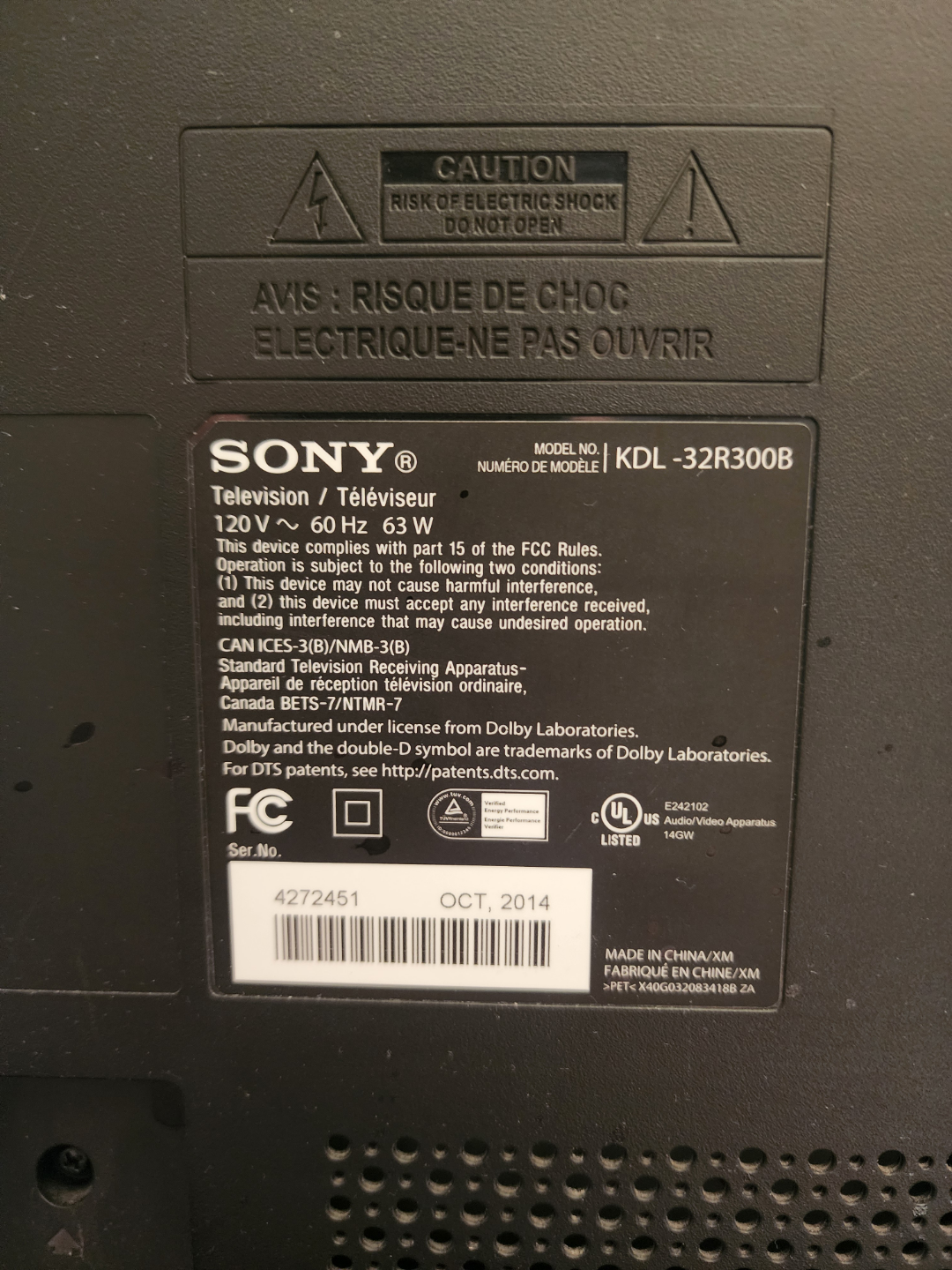 Sony KDL-32R300B (32″) TV - photo 4