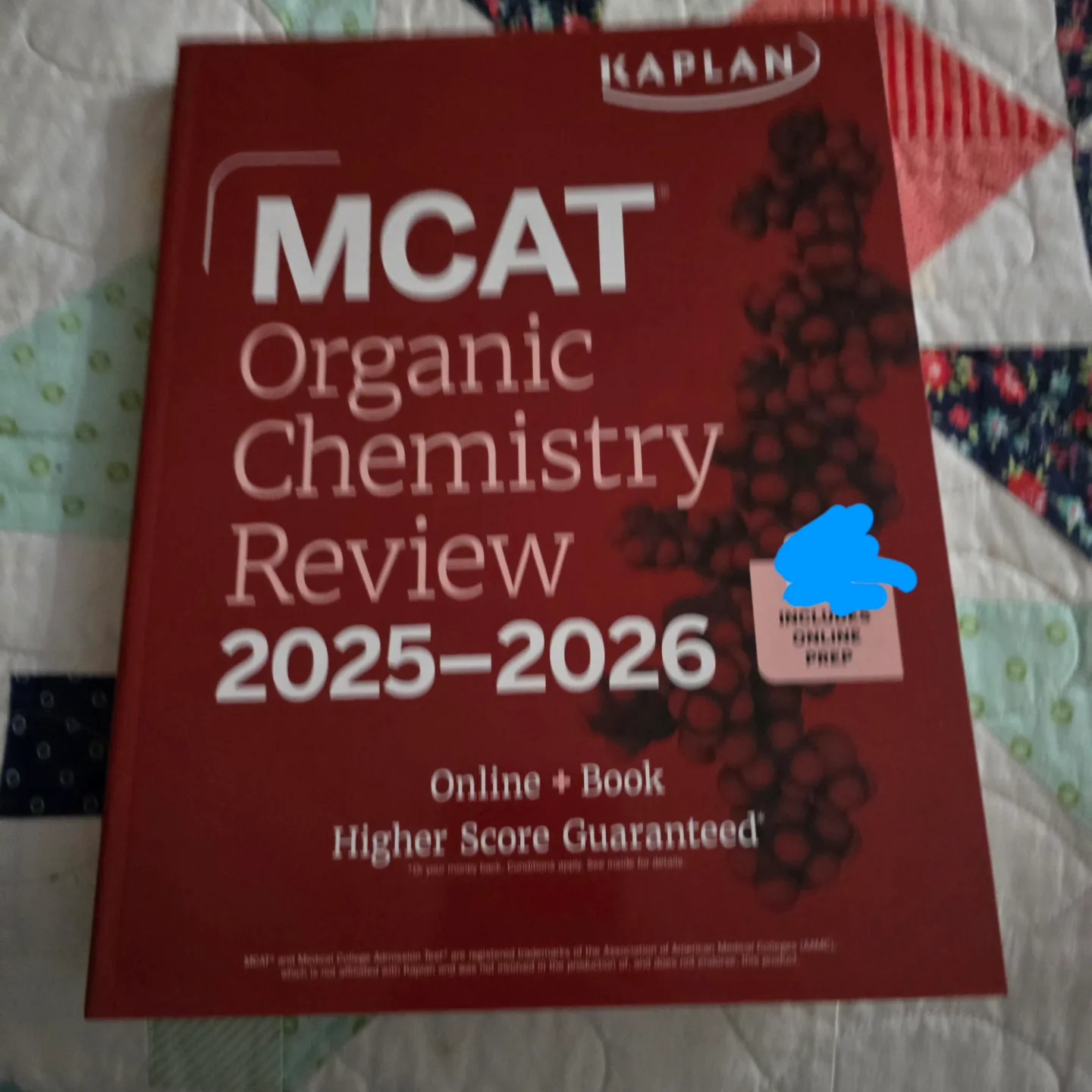 Kaplan MCAT Organic Chemistry Review 2025-2026 thumbnail