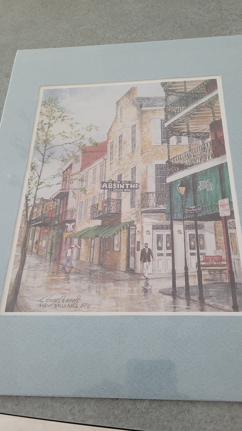 Pair of New Orleans Street Scene Prints by Kjell Enghardt - photo 2