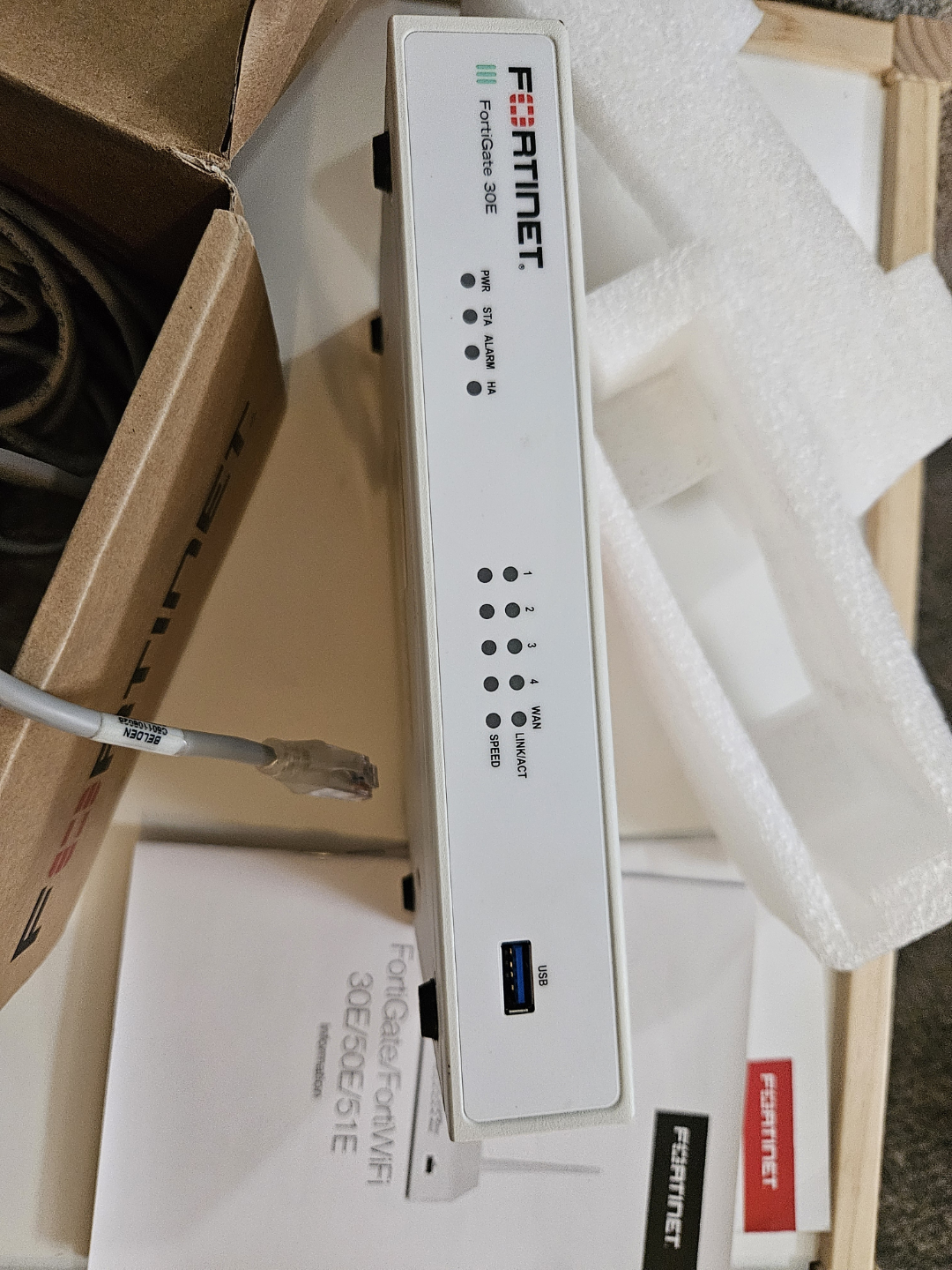 Fortinet FortiGate Firewall Router 30E model