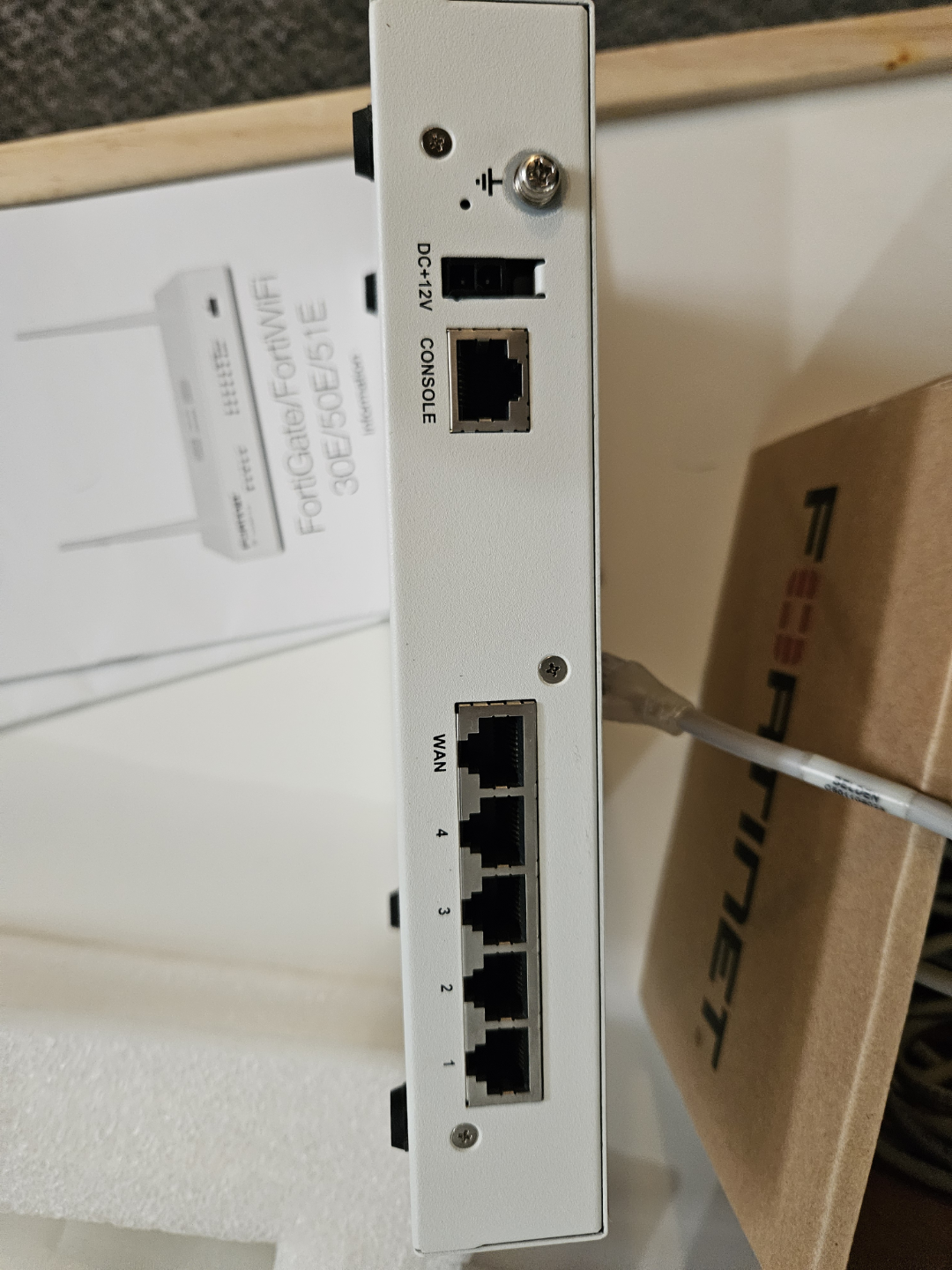 Fortinet FortiGate Firewall Router 30E model - photo 3