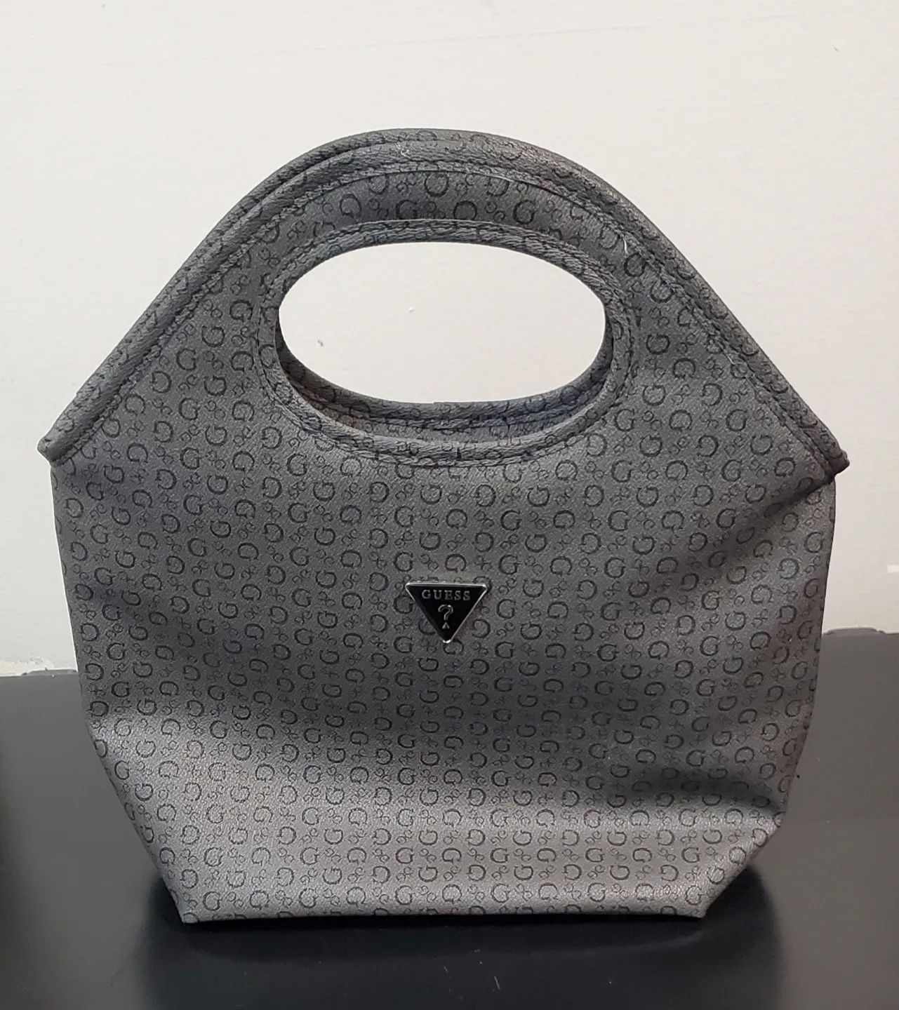 Vintage Guess Grey Lunch Bag thumbnail