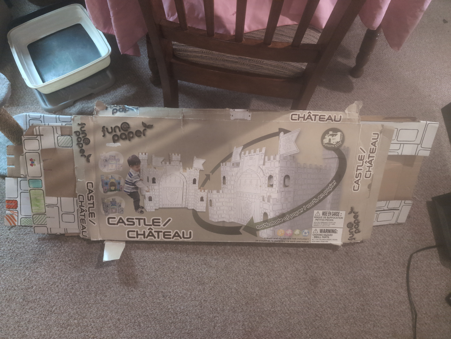 Fun Paper Castle/Château Play Set - photo 2