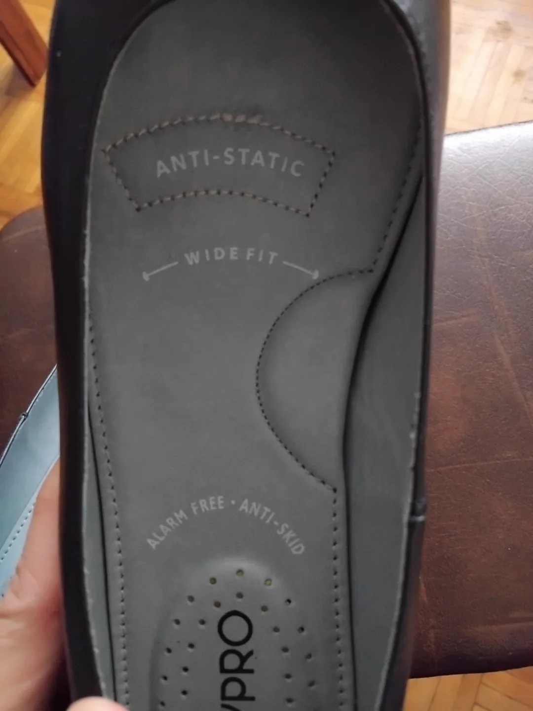 skypro black leather shoes cabin crew shoes image indicator(7)