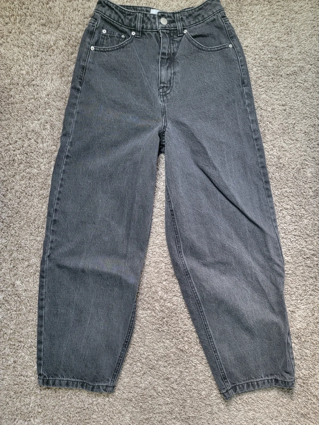 Twik Par Simons Black High Waisted Jeans Size 24 thumbnail
