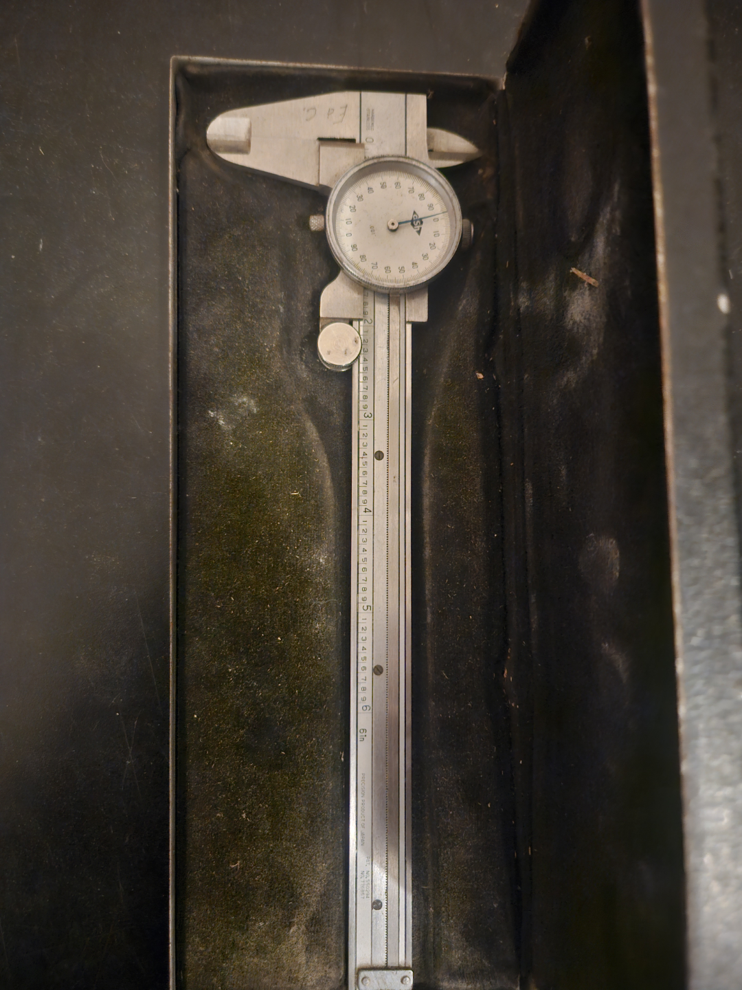 Vintage Brown & Sharpe Vernier Caliper in Case - photo 2