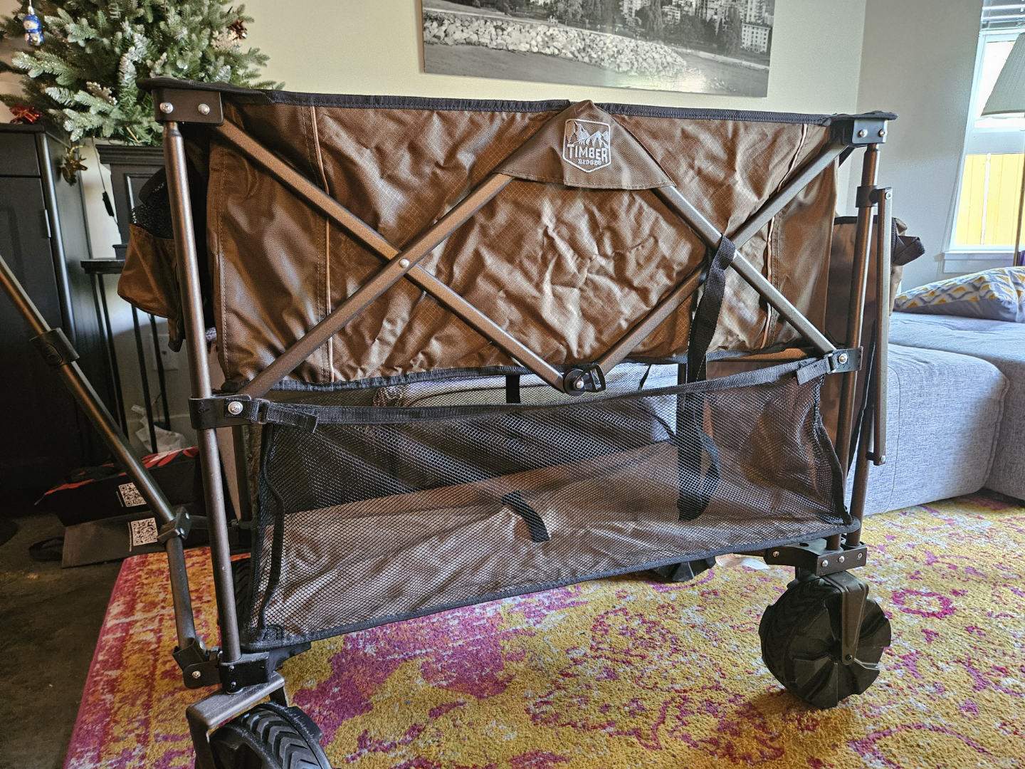Timber Ridge Double Decker Folding Outdoor Wagon - photo 2