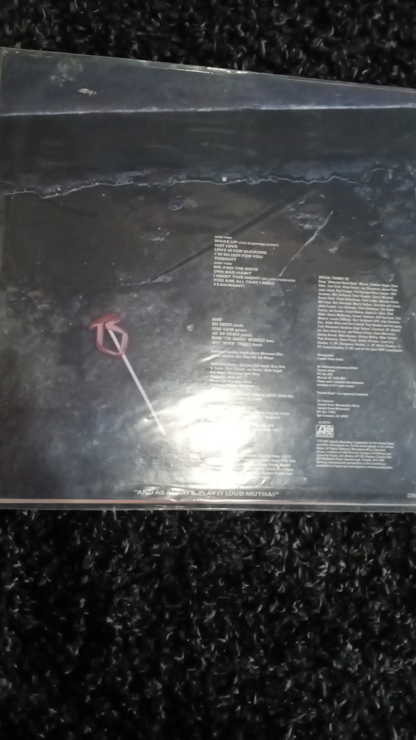 Twisted Sister - Love is for Suckers Vinyl Record - photo 2
