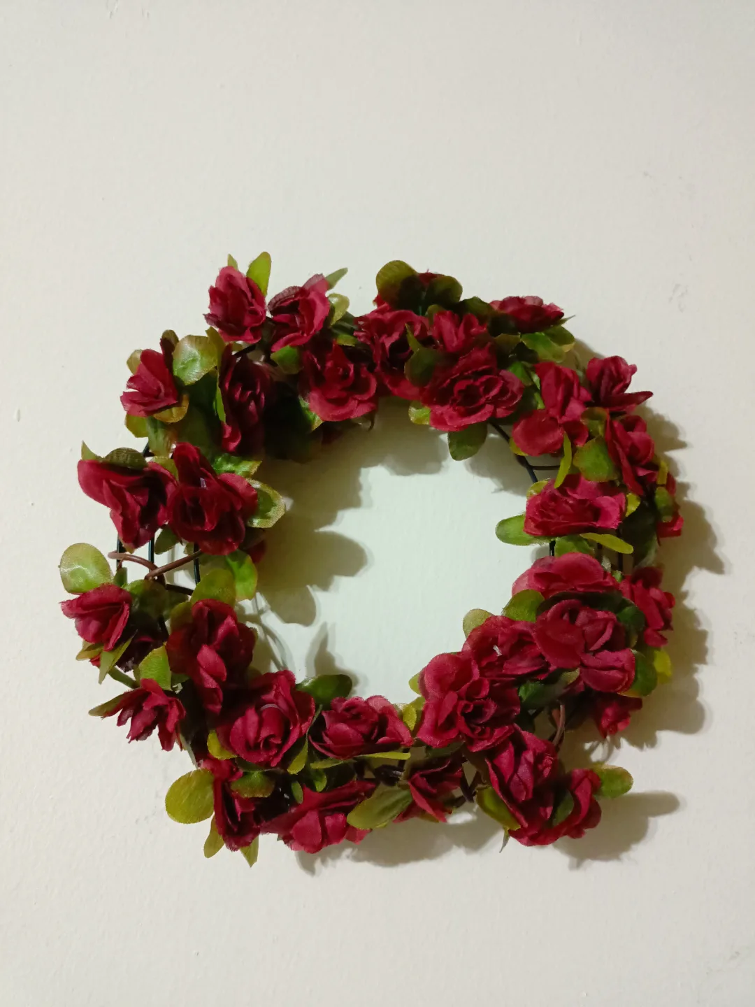 Artificial Rose Wreath - Home Decor🥕 image indicator(2)