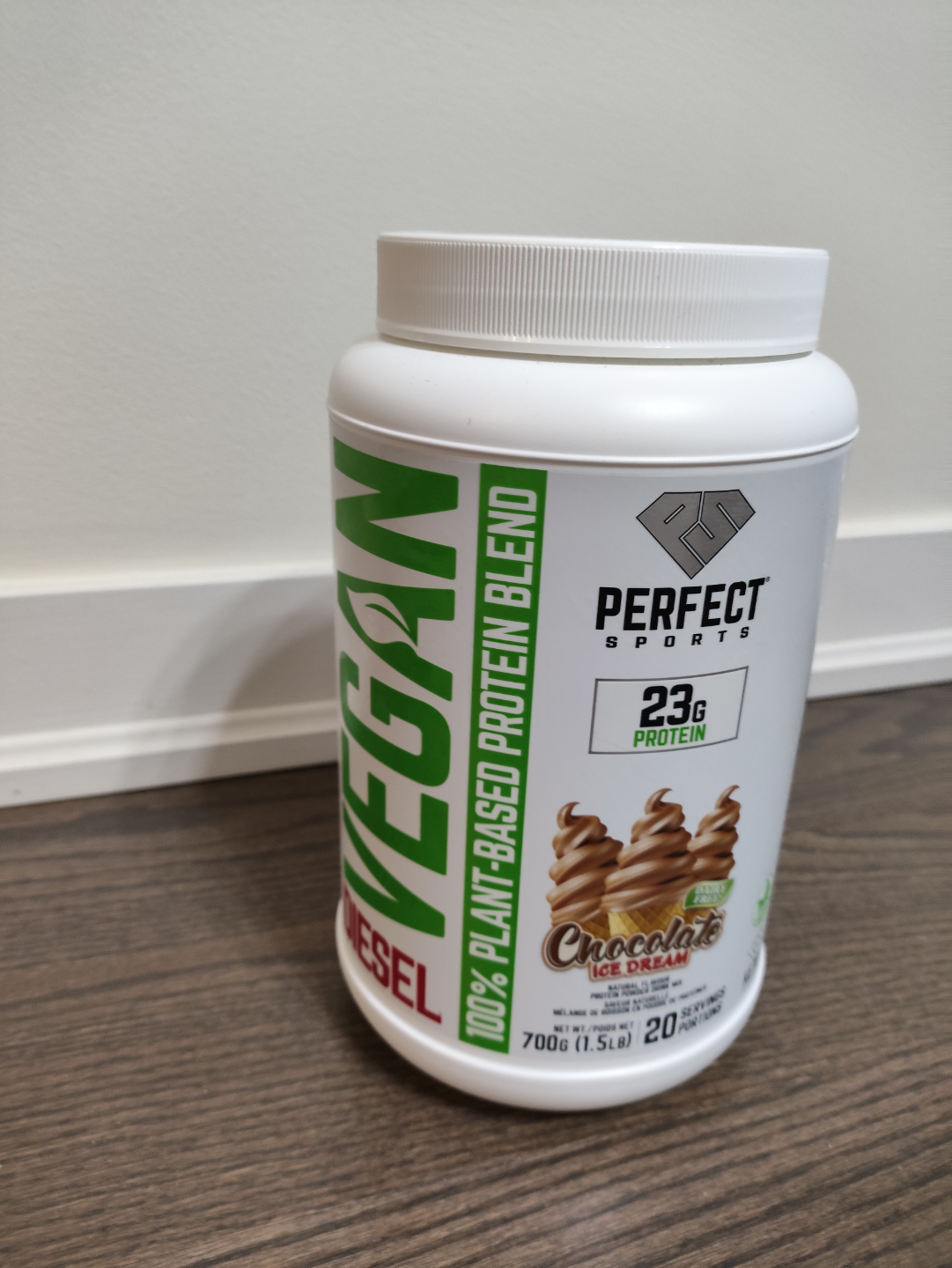 Vegan Protein Powder - Chocolate Ice Cream flavour