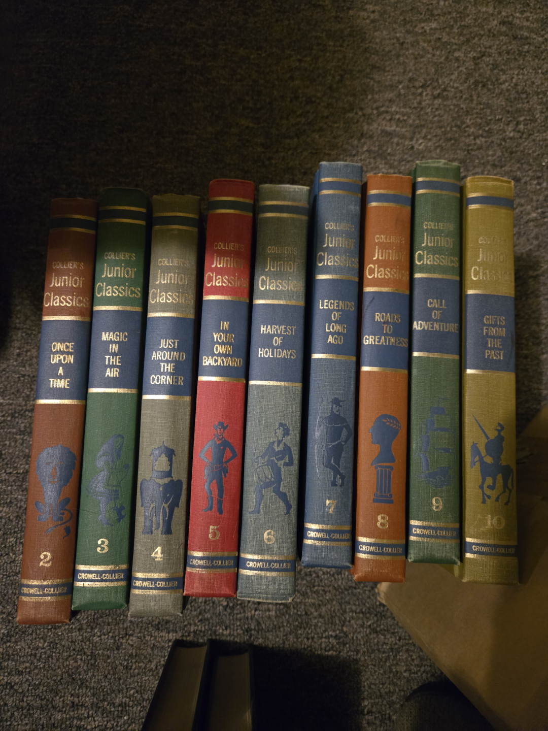 Collier's Junior Classics -  Vintage Children's Books