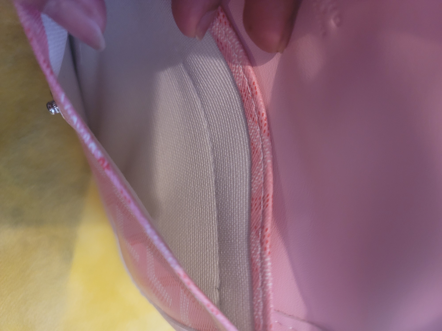 Pink Goyard Tote Bag - photo 4