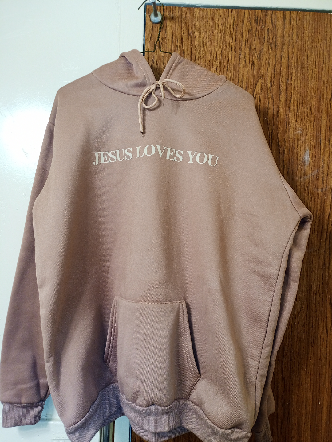 H&M Divided Jesus Loves You Hoodie - photo 4