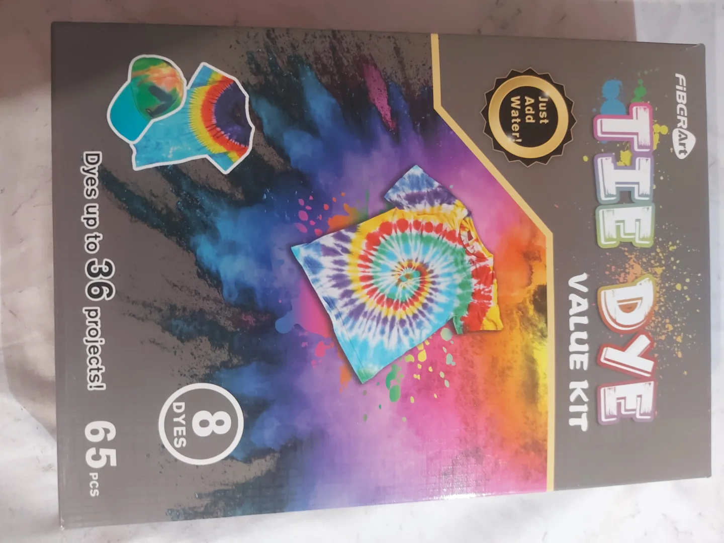 Fiberart Tie Dye Value Kit - 65 Pieces thumbnail