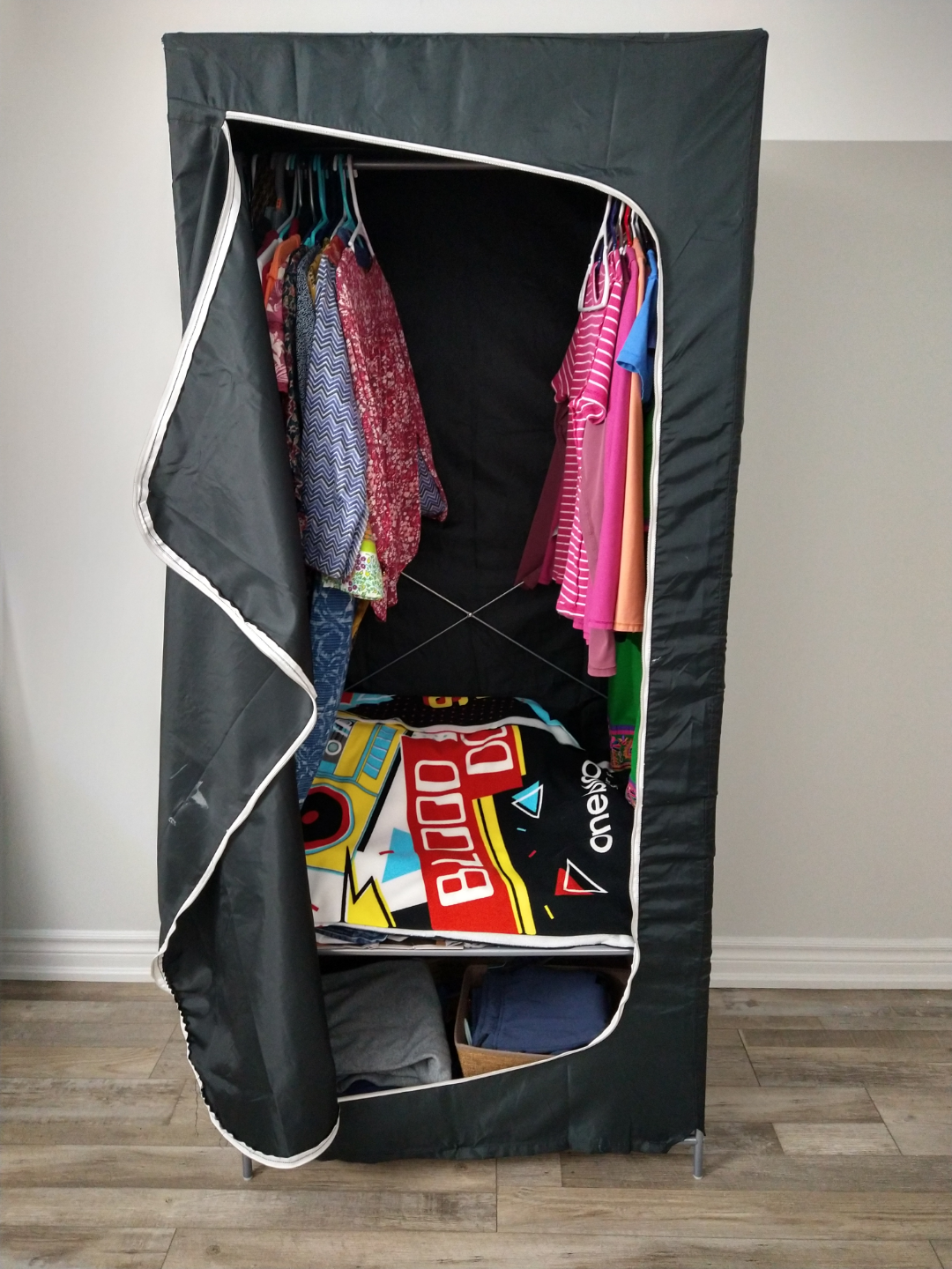 Portable Fabric Wardrobe Closet - photo 3