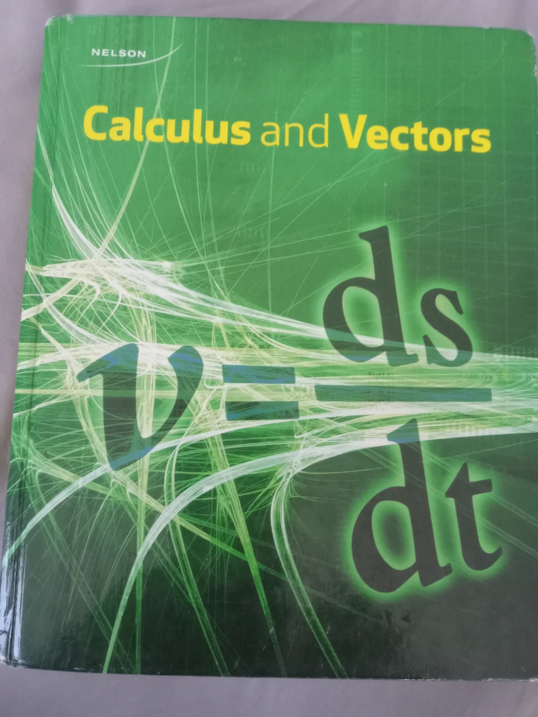 Calculus and Vectors Textbook thumbnail