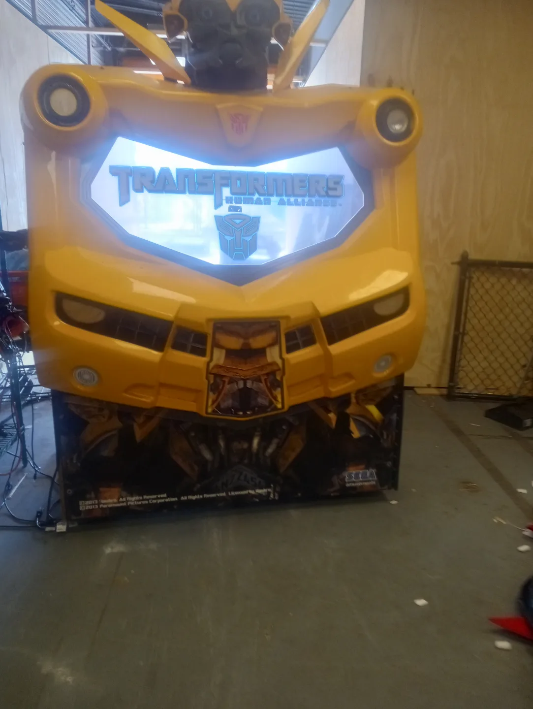 Transformers: Revenge of the Fallen Arcade seats image indicator(2)