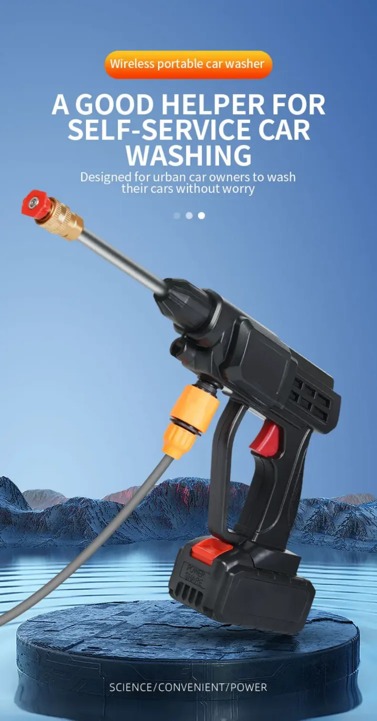 Cordless 3-in-1 Portable Power Washer image indicator(9)