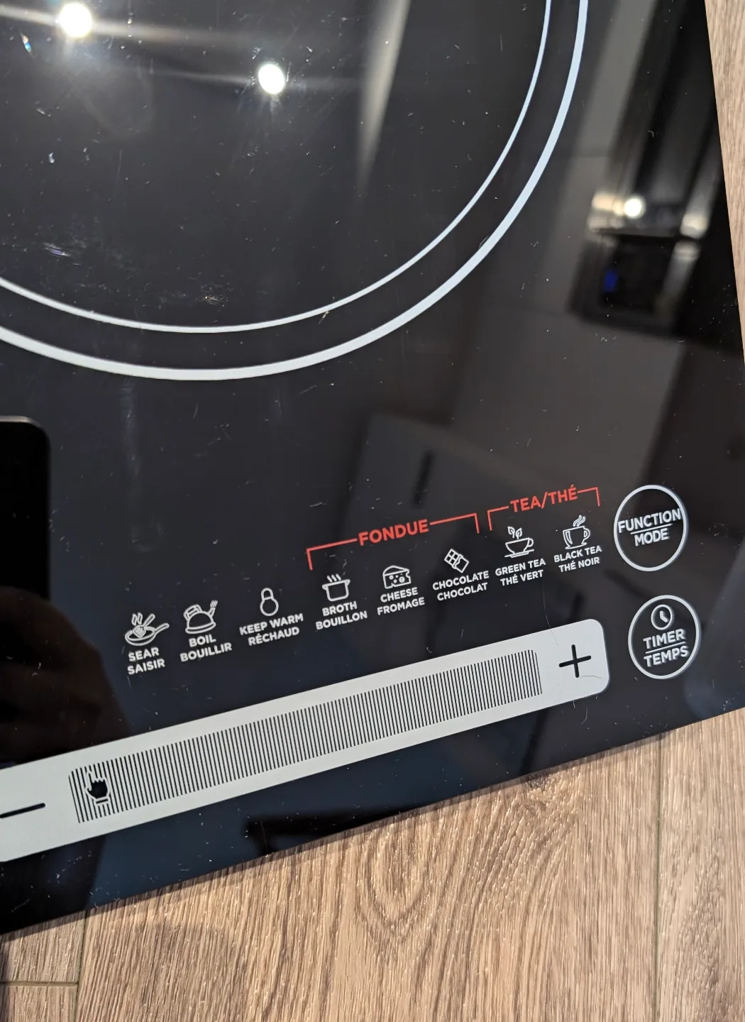 Linen Chest Heritage Portable Induction Cooktop image indicator(2)