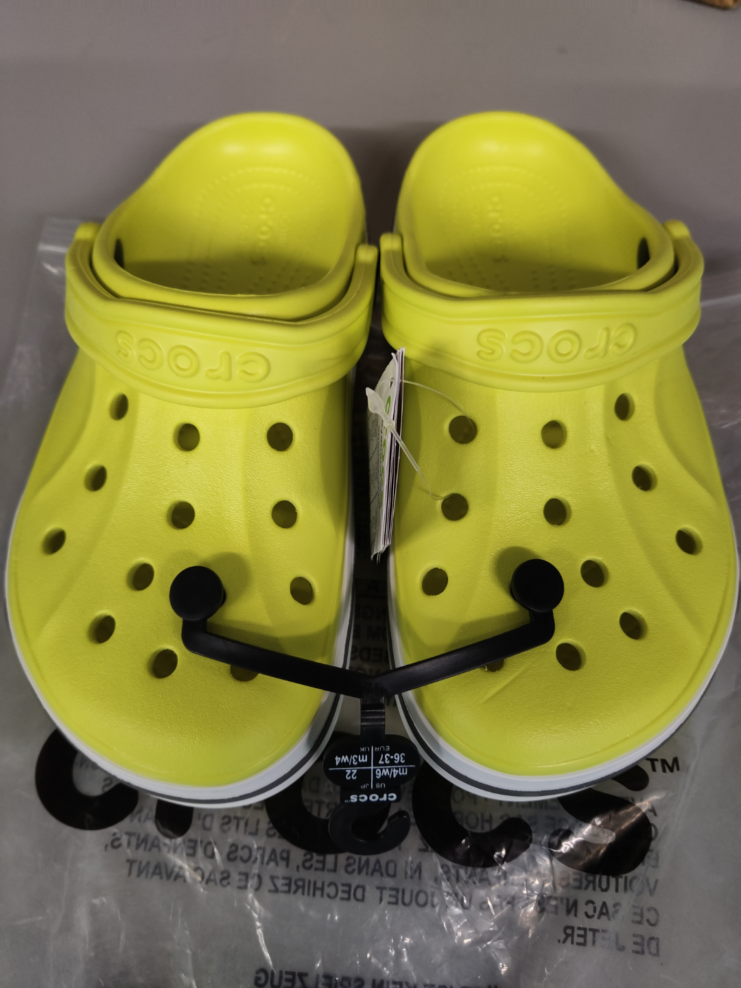 Crocs Bayaband Clog - Kids Size C6/7 (US) - Bright Yellow - photo 3