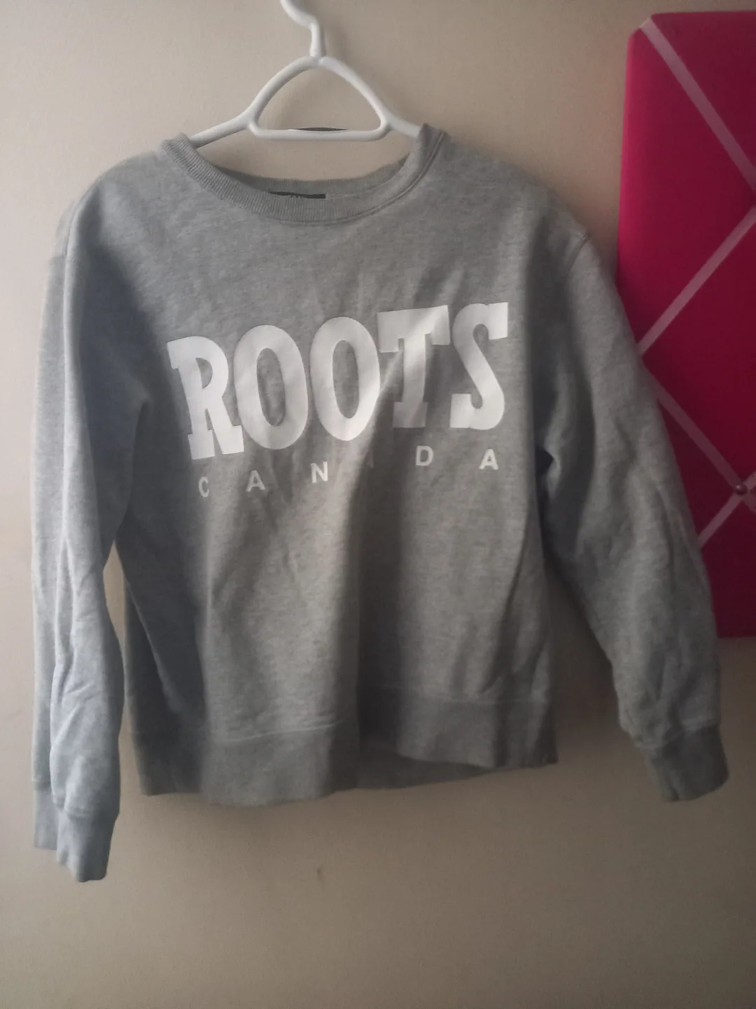 Roots Canada Gray Crewneck Sweatshirt thumbnail