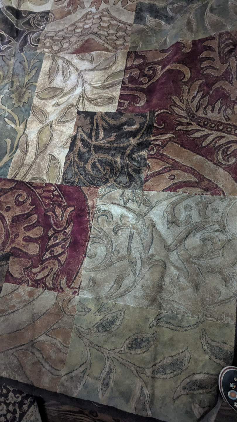 Area rug, multicoloured, 5'3"x7'7"