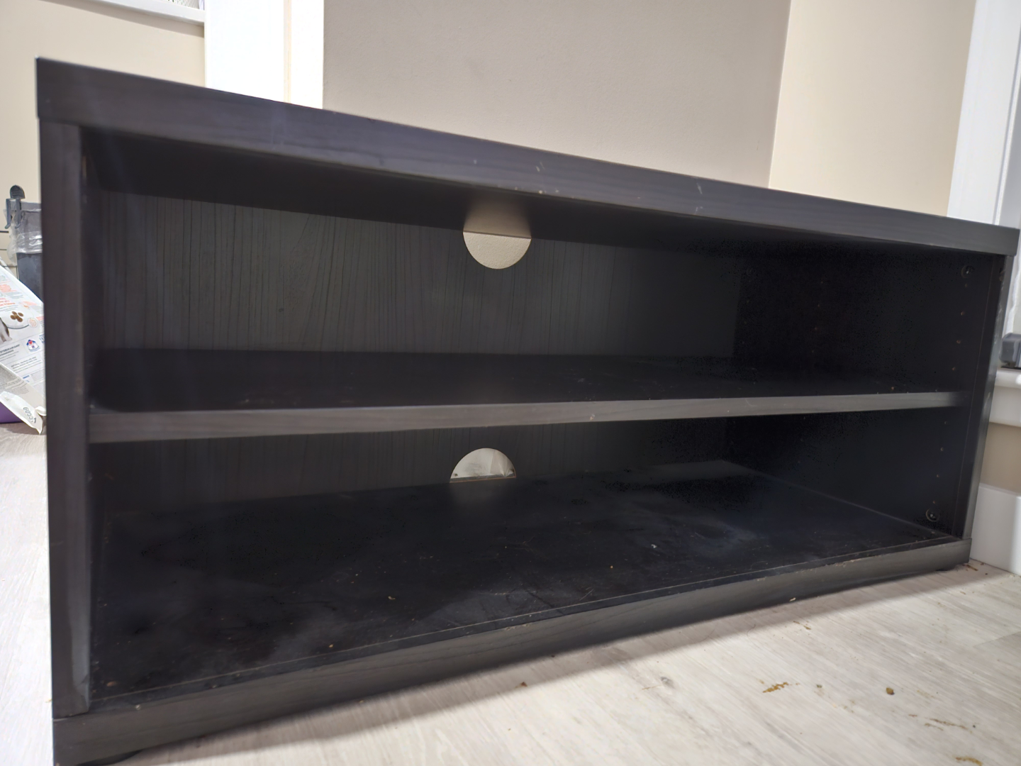 Black TV Stand/Media Console - photo 3